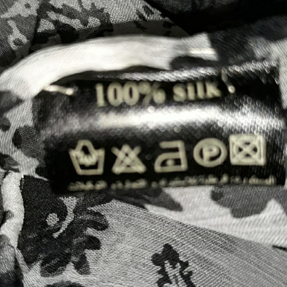 Sweet NWT Grandeur 100% Oblong Silk Scarf - Picture 4 of 4